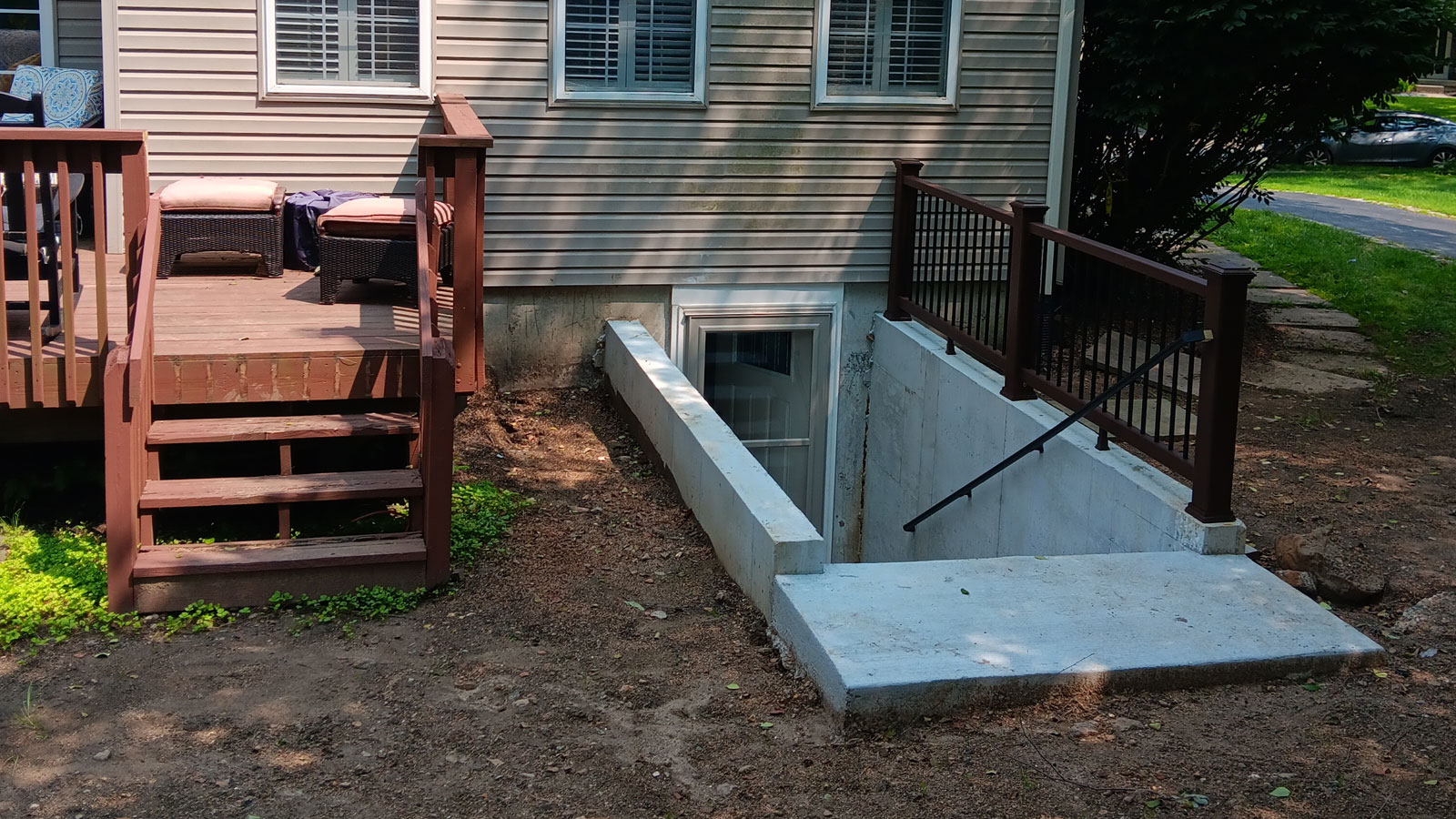Egress Basement Stairwell