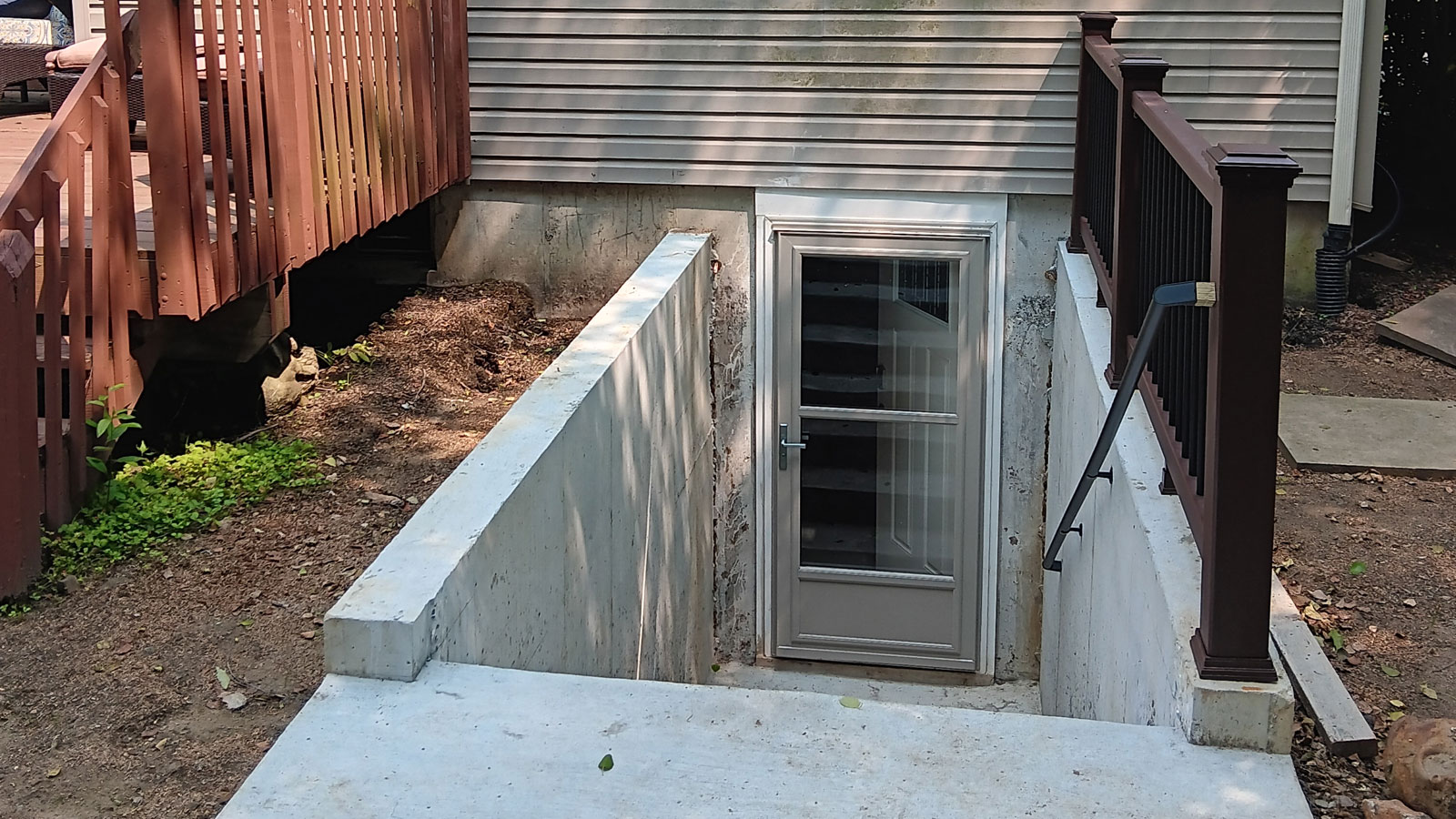 Egress Basement Stairwell